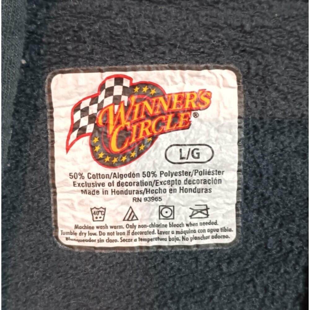 Dale Earnhardt Jr Winner's Circle Hoodie Men's Size Large Black 88 Nascar - Picture 3 of 5